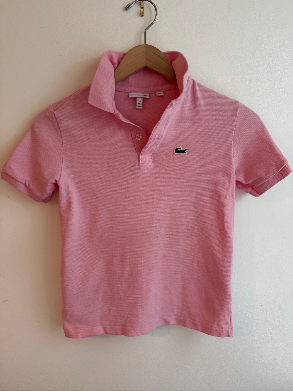 Kids Lacoste Polo Sz 10